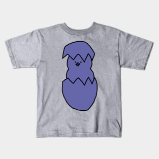 Very Peri Periwinkle Blue Chicken Color of the Year 2022 Kids T-Shirt